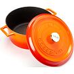 Runder Gusseisentopf, orange, Volumen 9,8 l, Ø 32 cm LAVA Metal LVYTC32K2OR