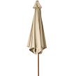 Wood neigbarer sonnenschirm  ø 300 cm, beige ROJAPLAST 607/305